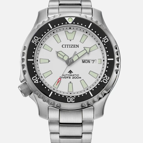 Automatic Silver Citizen Men's Watch New - Picture 1 of 4